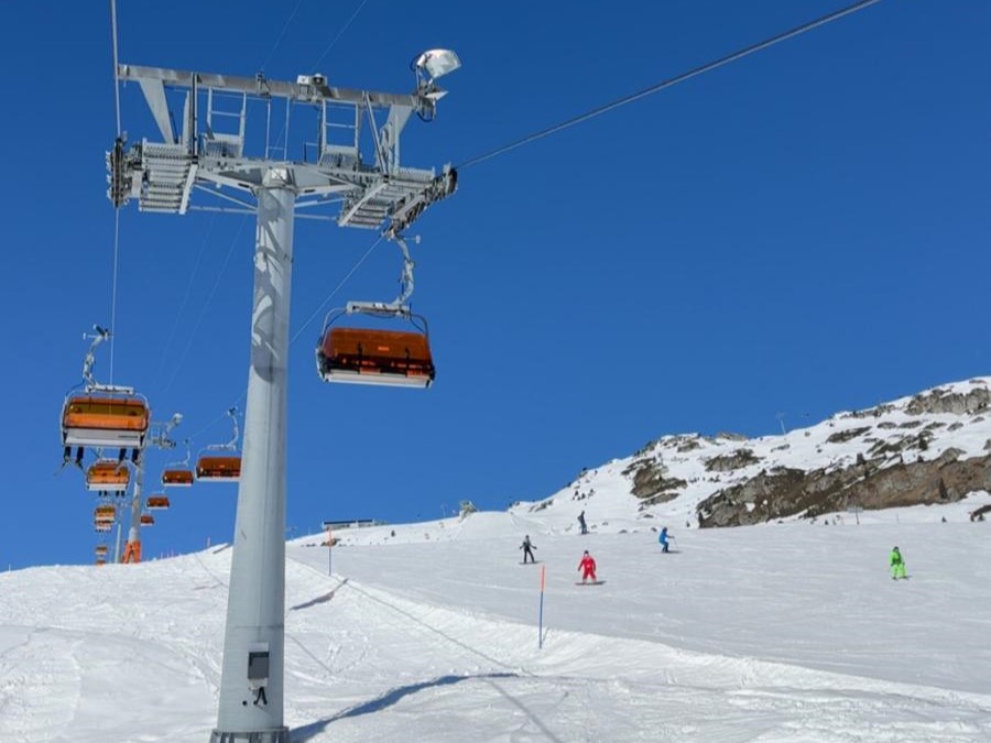 Skiing